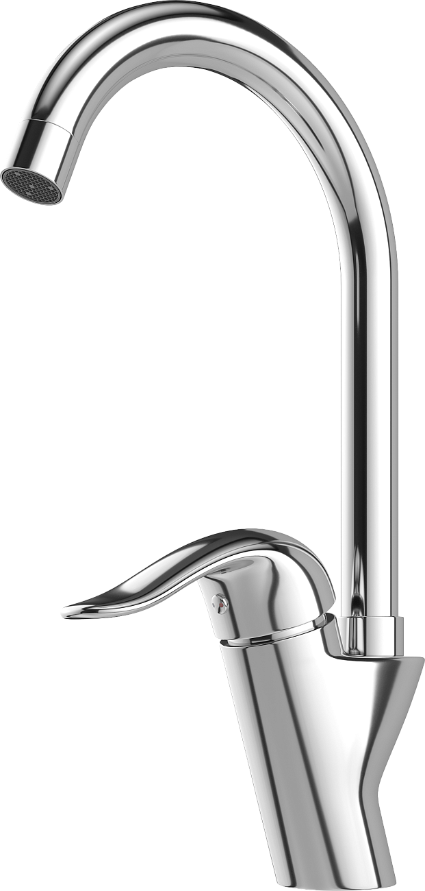 Смеситель для кухни однорычажный хром Domaci "Равенна" DC 3002 - изображение 5