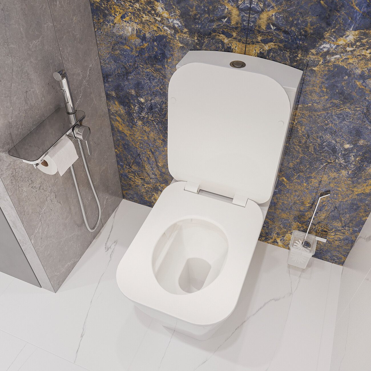 Унитаз напольный с микролифтом белый Stworki "Монтре" SETK3204-0316 - изображение 7