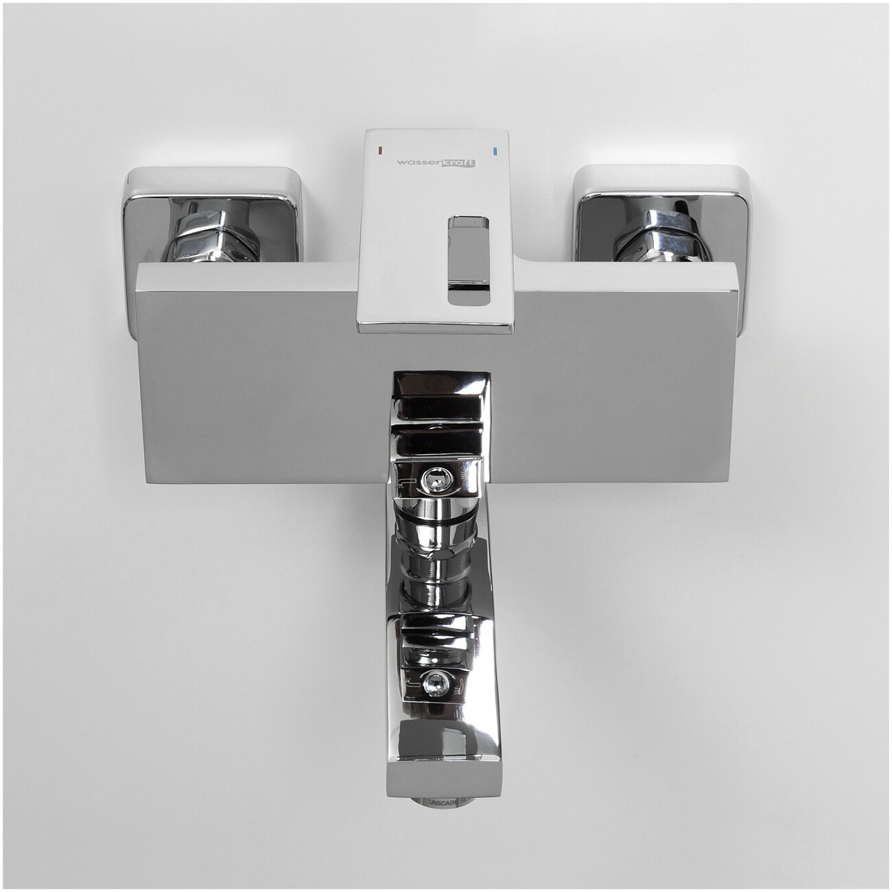 Смеситель для ванны с коротким изливом хром Wasserkraft Alme 1501 - изображение 6