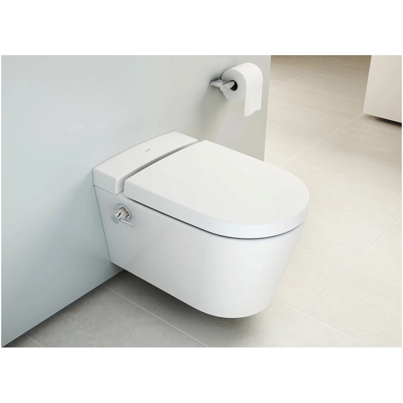 Унитаз подвесной с функцией биде и встроенным смесителем белый VitrA Nest 5176B003-6233 - изображение 5