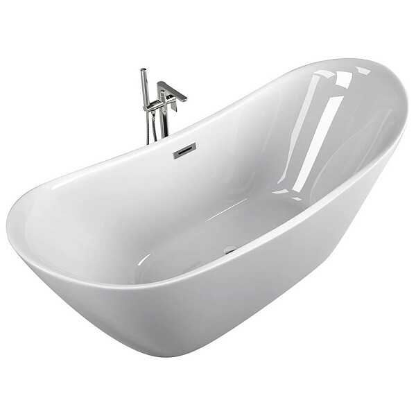 Ванна акриловая 180х80 см белая Ceruttispa NEMI180 CT10201 - изображение 1