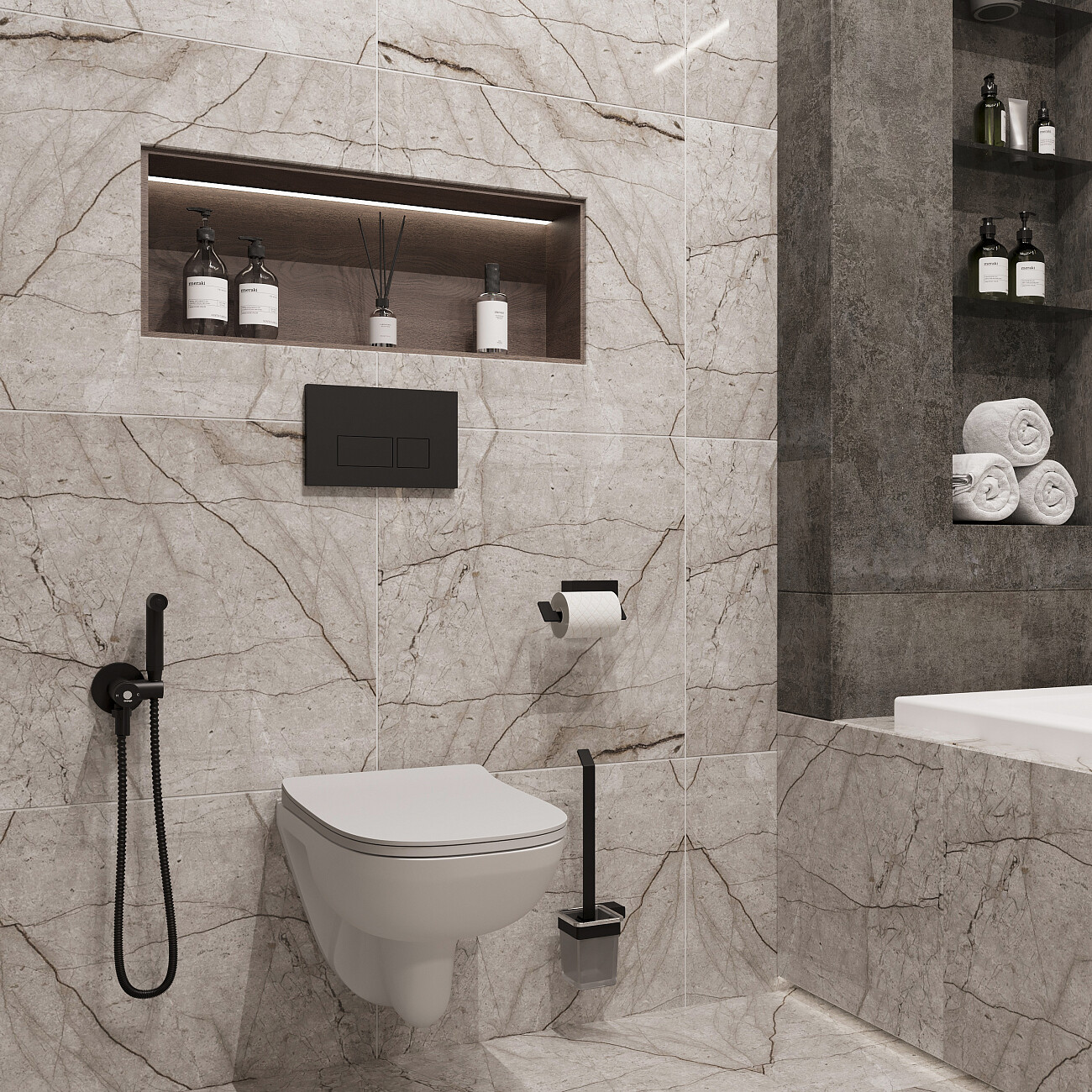 Унитаз подвесной с микролифтом белый Seramiksan Petite A101002H - изображение 5