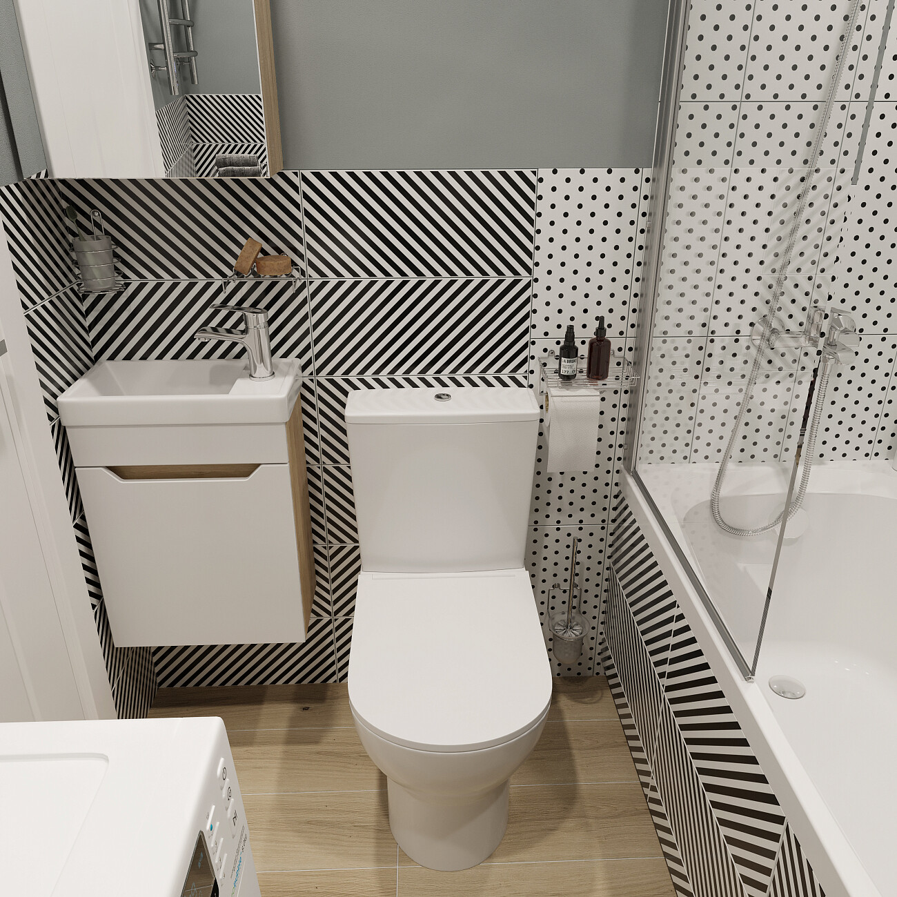 Смеситель для раковины однорычажный хром Diwo "Муром" MU-01cr - изображение 4