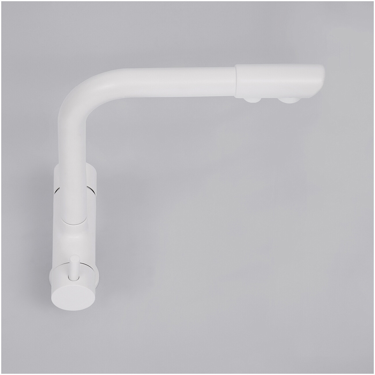 Смеситель для кухни под фильтр из латуни белый Wasserkraft A8357 - изображение 9