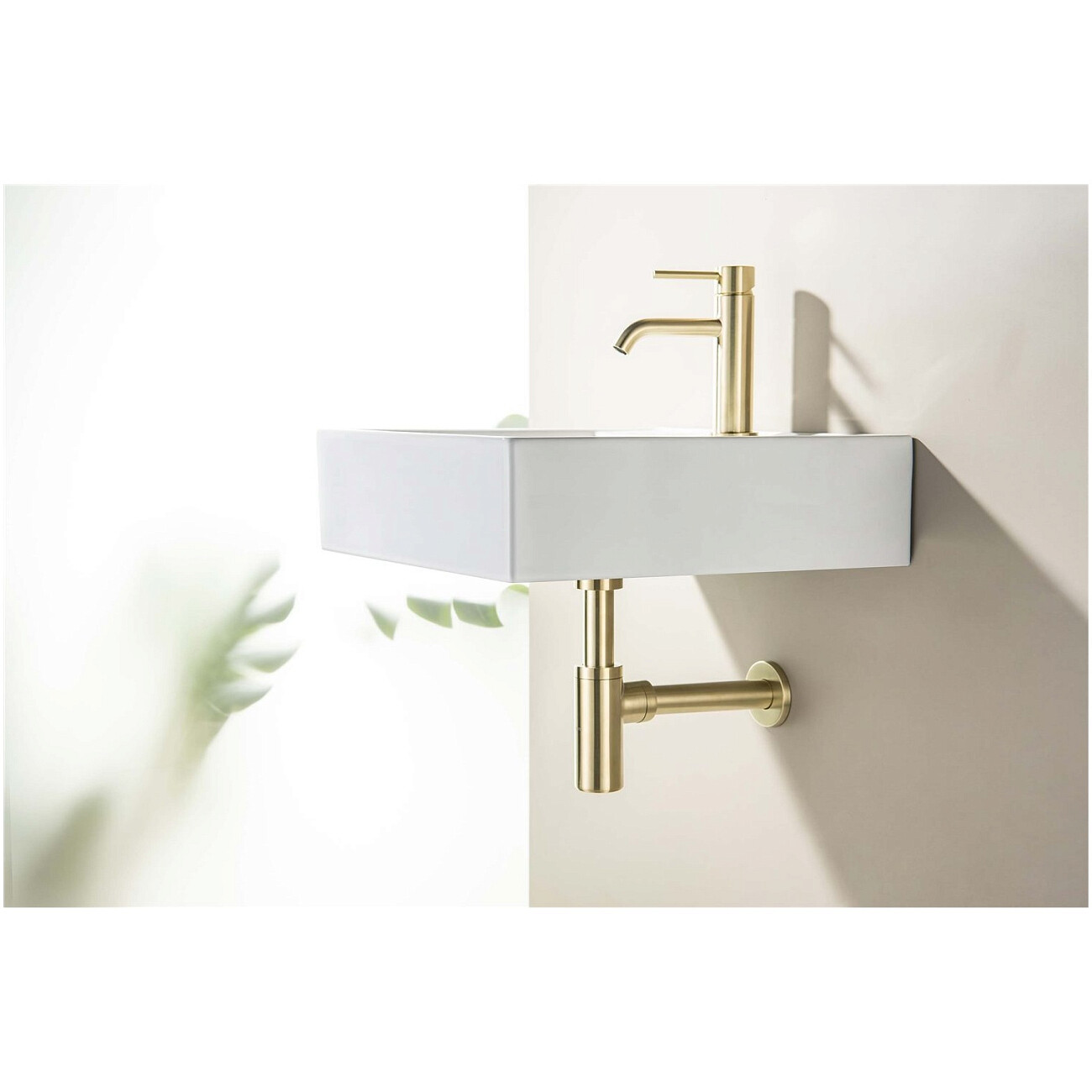 Сифон для раковины шлифованное золото Aquatek AQ6012BG - изображение 3