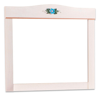 Зеркало прямоугольное беленый дуб Flower