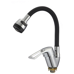 Смеситель для кухни однорычажный хром D-Lin D150422-1