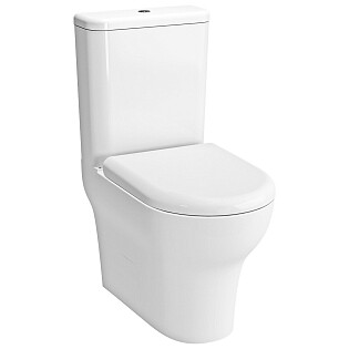 Унитаз напольный с сиденьем микролифт белый Vitra Zentrum 9012B003-7202