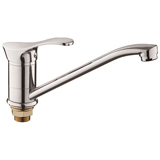 Смеситель для кухни однорычажный хром D-Lin D154405-6