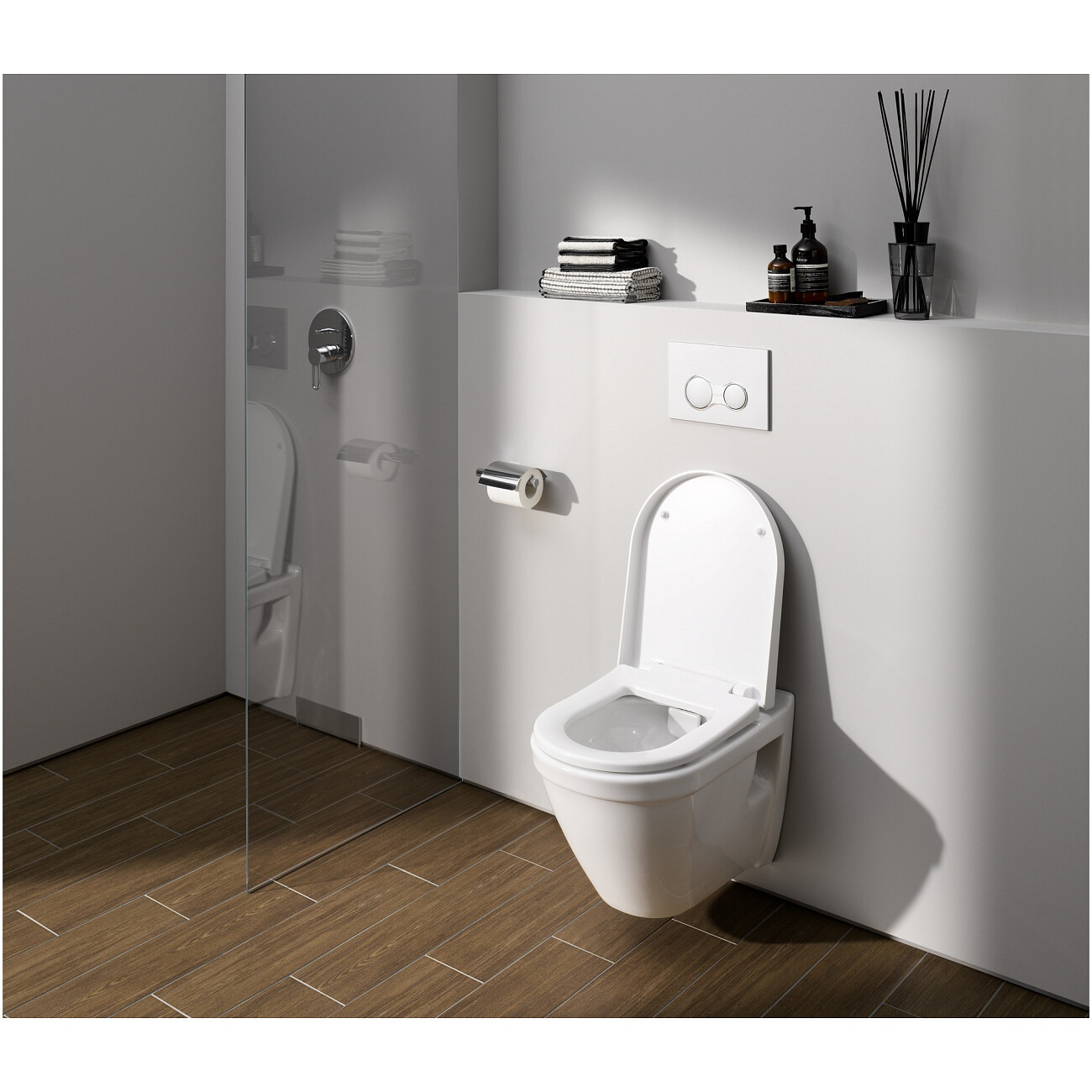 Унитаз подвесной безободковый белый Vitra S50 Rim-Ex 7740B003-0075 - изображение 2