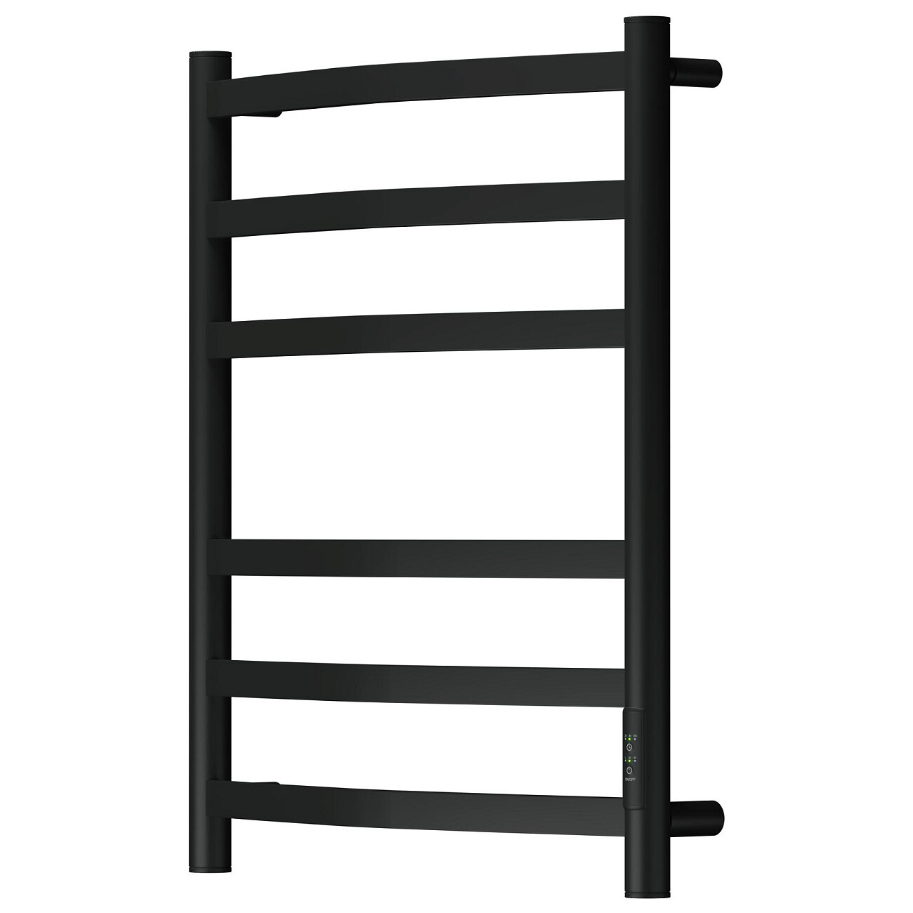 Полотенцесушитель электрический 60х50 см черный Point "Антея П6" PN17856B - изображение 3