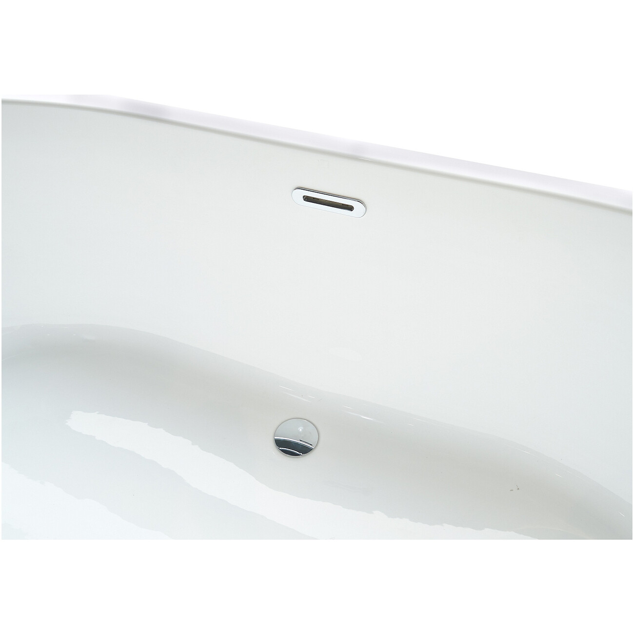 Ванна акриловая овальная 80х174 см белая Creto Tailor 19-17480 - изображение 3