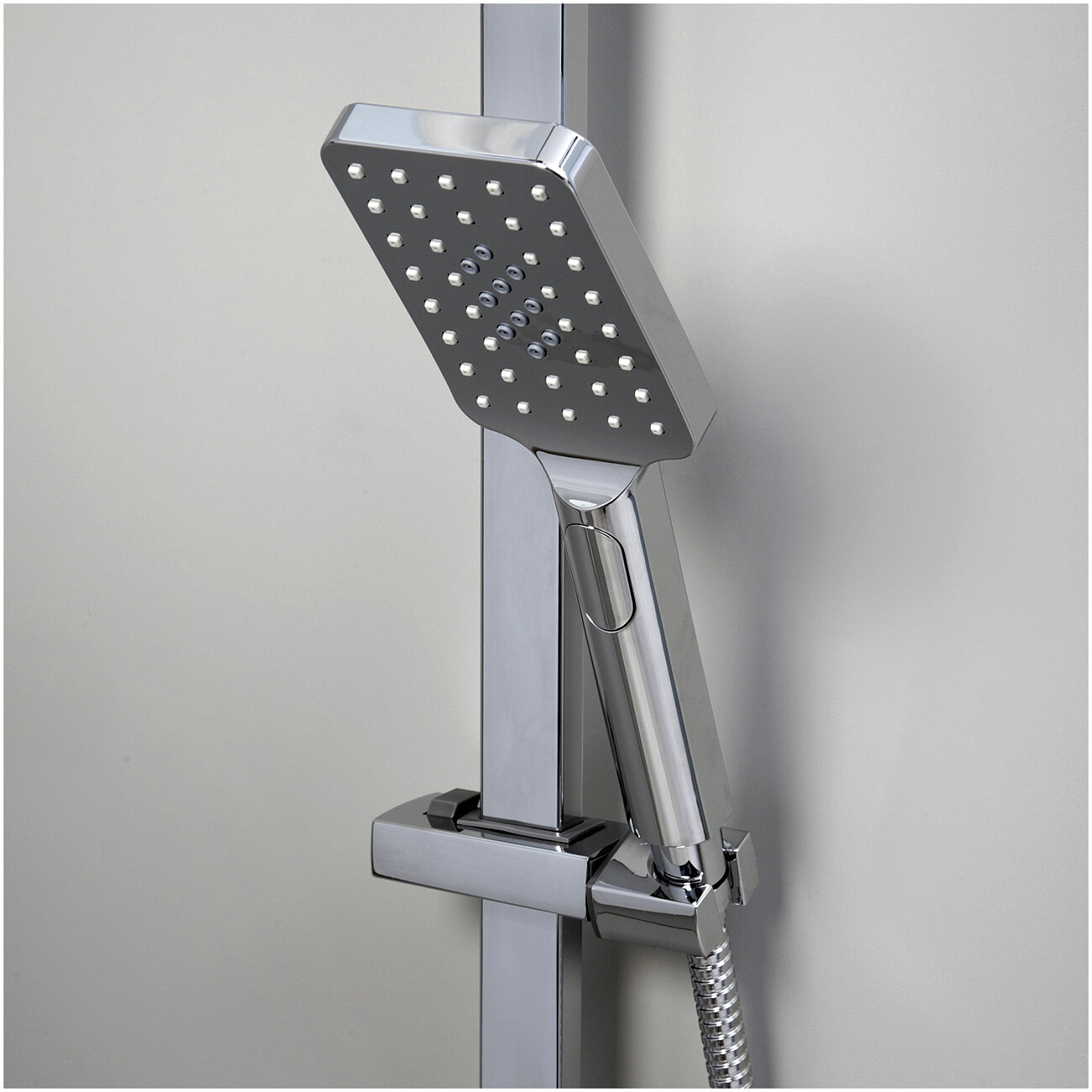 Душевая система со смесителем из латуни хром Wasserkraft A16501 - изображение 4