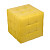 Пуф Руби жёлтый