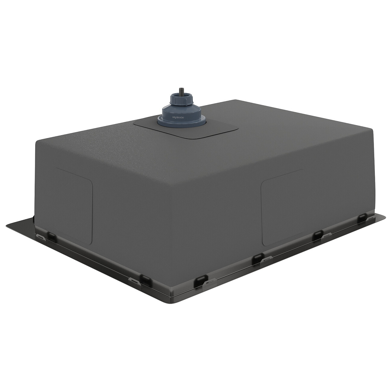 Кухонная мойка из нержавеющей стали 50х60 см оружейная сталь Reflexion Iseo RX2260BL - изображение 5