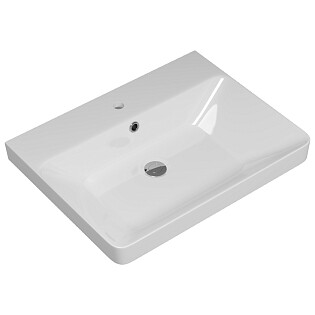 Умывальник мебельный белый Dreja LUXURY 60 11060-KL