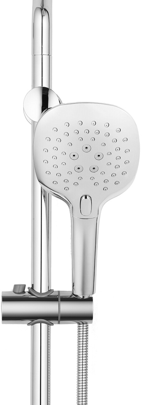 Душевая стойка с держателем хром Stworki "Копенгаген" KP-07cr - изображение 9