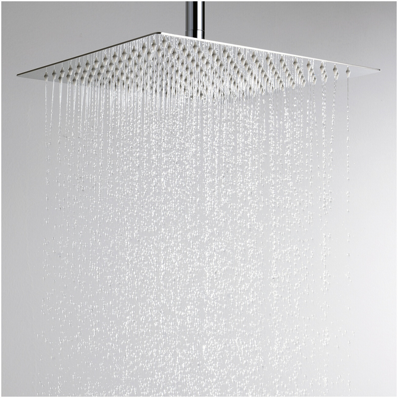 Лейка для тропического душа квадратная 30 см хром Wasserkraft A118 - изображение 2