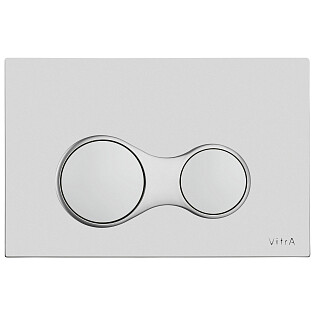 Кнопка смыва хром матовый Vitra Sirius 740-0485