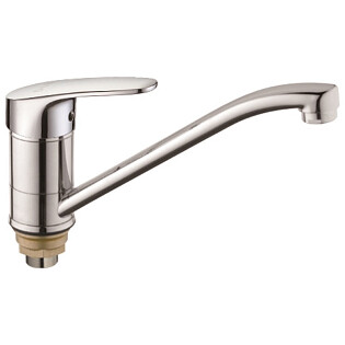 Смеситель для кухни однорычажный хром D-Lin D154302-2