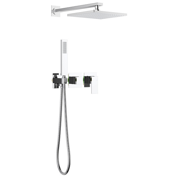 Душевой комплект встраиваемый с верхним душем хром Timo Selene SX-2169-00SM - изображение 1