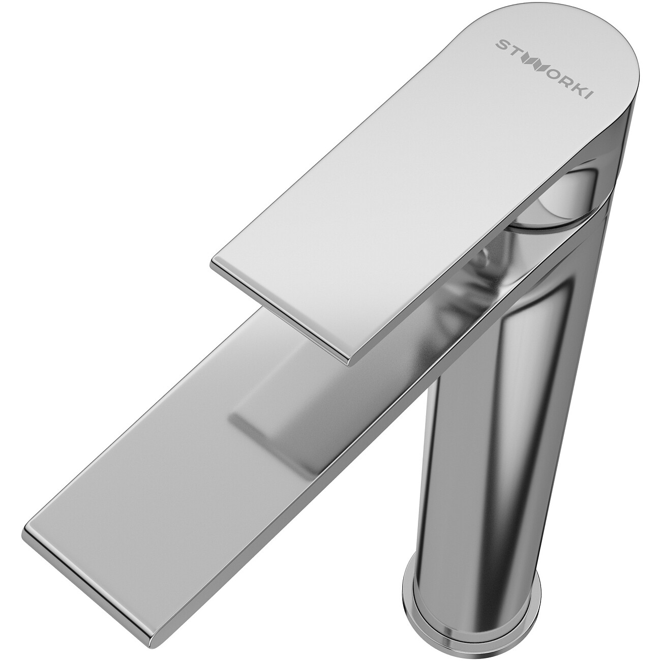 Смеситель для раковины однорычажный хром Stworki "Колдинг" S32020CR - изображение 8