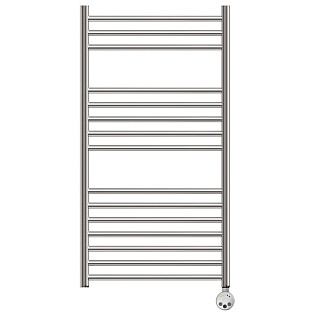 Полотенцесушитель электрический 50х100 см хром Point &quot;Аврора&quot; PN10150SE П15