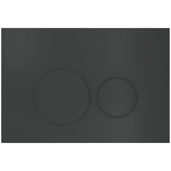 Клавиша смыва для унитаза черная Creto Snap 1.3 KL-CR-1.3-BL - изображение 1