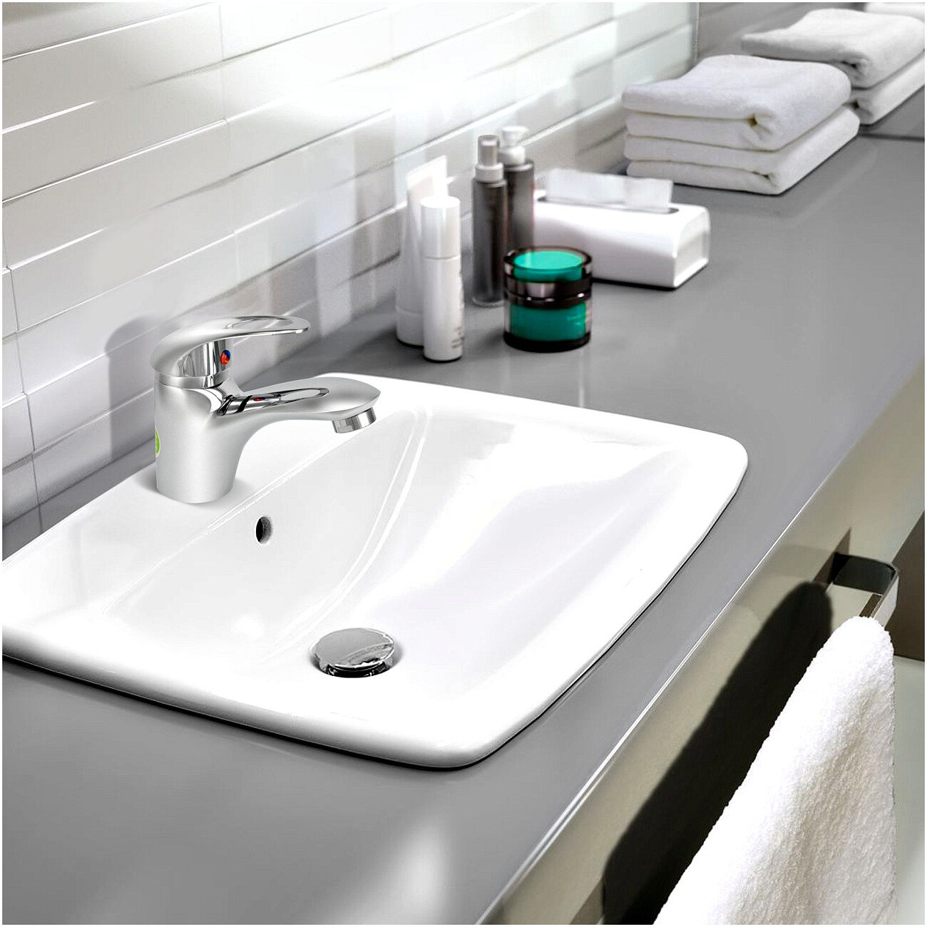 Смеситель для раковины однорычажный хром Juguni Phoenix JGN0720 0402.615 - изображение 3