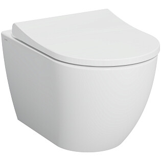 Унитаз подвесной безободковый белый Vitra Mia Round Smooth Flush 7510B003-0075