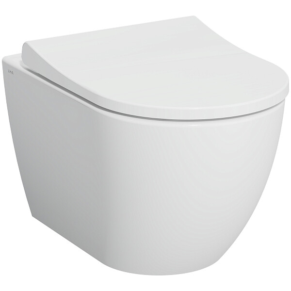 Унитаз подвесной безободковый белый Vitra Mia Round Smooth Flush 7510B003-0075 - изображение 1