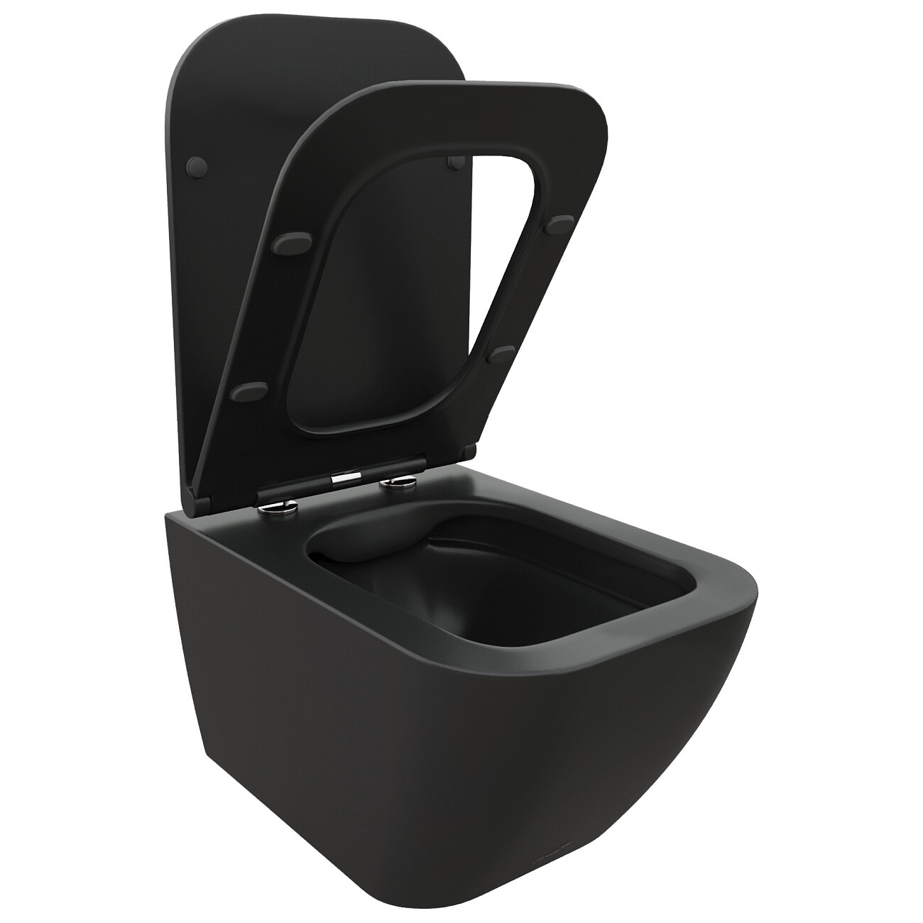 Унитаз подвесной безободковый черный матовый Cerutti SPA MIMI Aria MB CT8920 - изображение 10