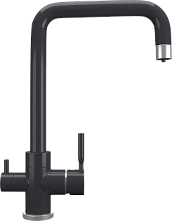 Смеситель для кухни однорычажный с изливом для фильтрованной воды космос Domaci &quot;Солерно&quot; UQ-019-08