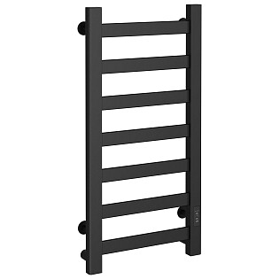 Полотенцесушитель электрический 80х40 см матовый черный Ewrika &quot;Калипсо&quot;