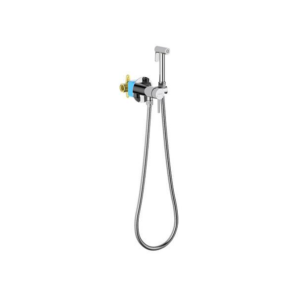 Гигиенический душ встраиваемый со смесителем хром Aquatek "Европа" AQ1021CR - изображение 1