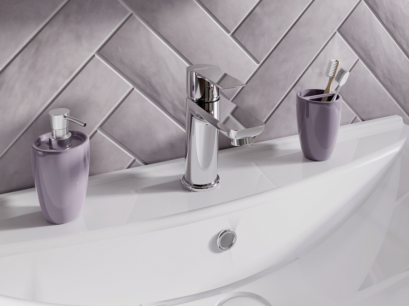 Смеситель для раковины однорычажный хром Stworki "Хельсинки" HFHS02100 - изображение 7