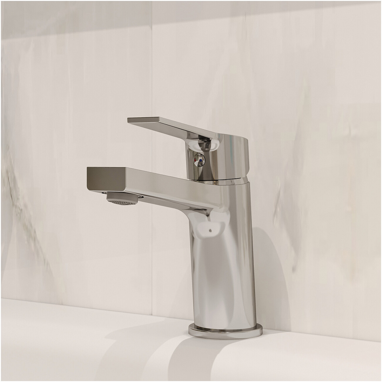 Смеситель для раковины однорычажный хром Stworki "Кронборг" S28010CR - изображение 5