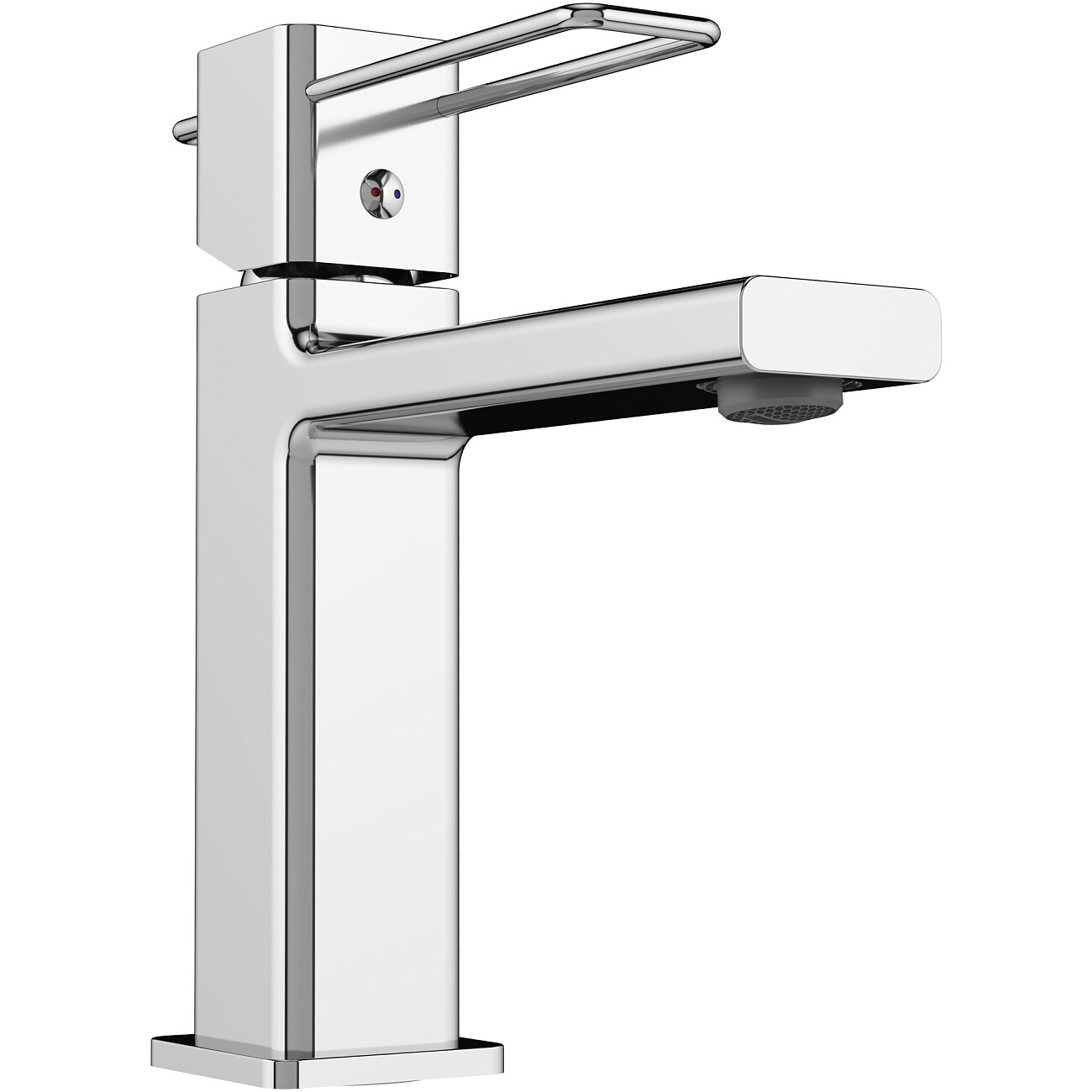 Смеситель для раковины однорычажный хром Stworki "Брамминг" S40010CR - изображение 8