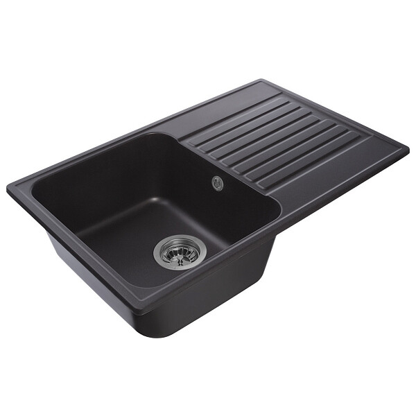 Мойка кухонная черная Reflection Bolero RF0574BL - изображение 1
