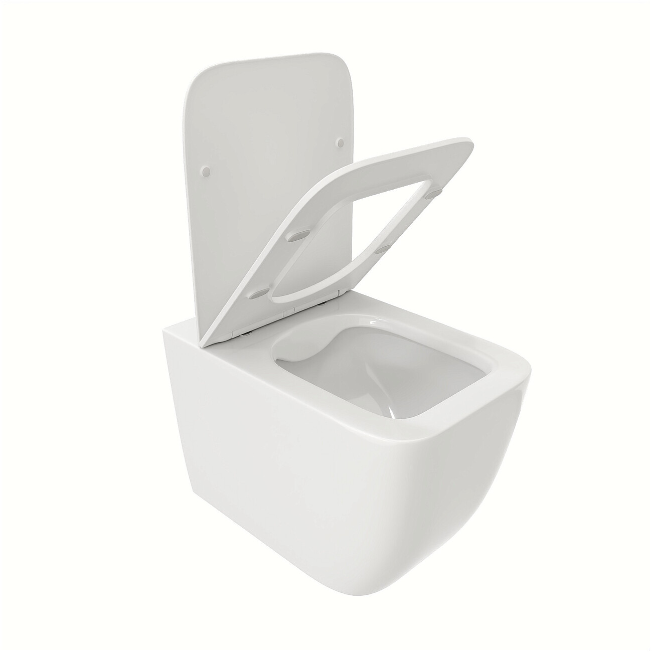 Унитаз подвесной безободковый белый Cerutti SPA Mimi Aria CT8908 - изображение 8