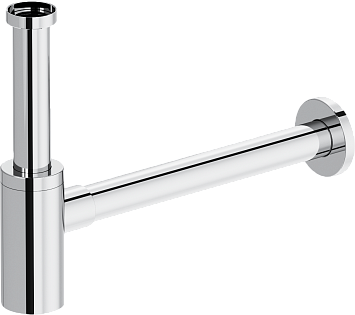 Сифон для раковины из нержавеющей стали хром Ewrika Hfew08000 HFEW08000