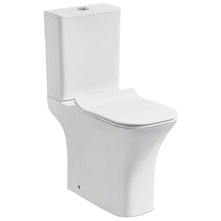 Унитаз напольный безободковый белый матовый Cerutti SPA Vettore MW CT9240