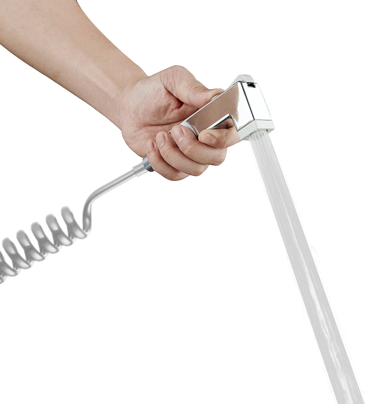 Гигиенический душ со шлангом хром Stworki "Карлстад" KAS-07cr - изображение 4