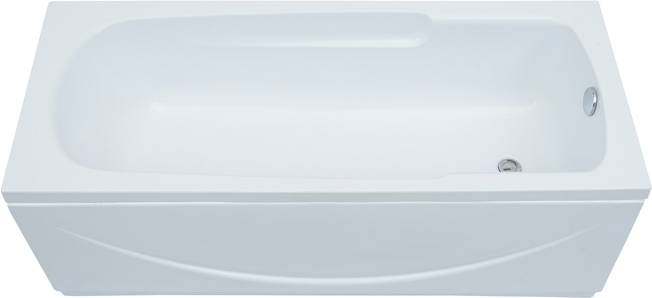 Акриловая ванна с ножками 160x70 см белая Diwo "Ростов" 274648, 274647 - изображение 3