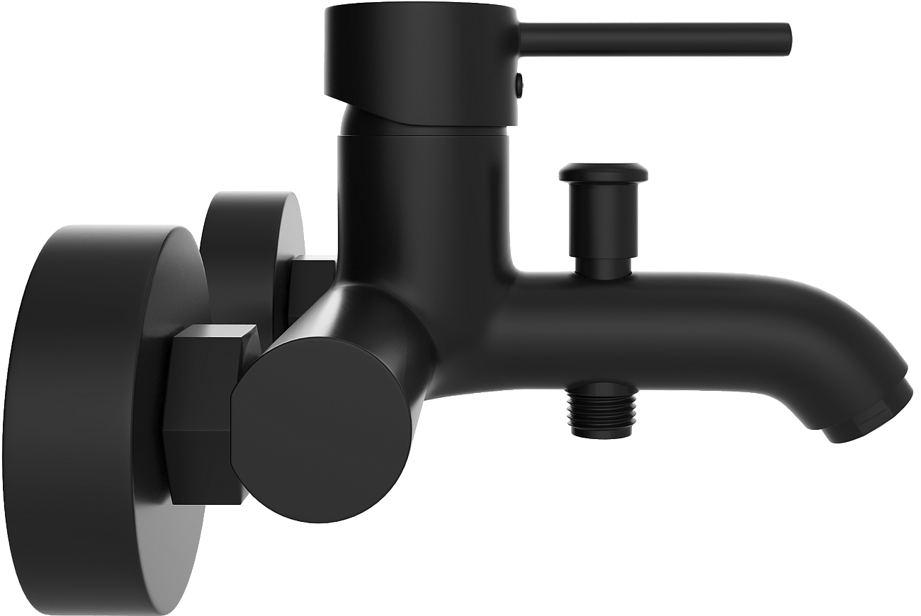 Смеситель для ванны черный Mega Didim MG-CM103-B - изображение 10