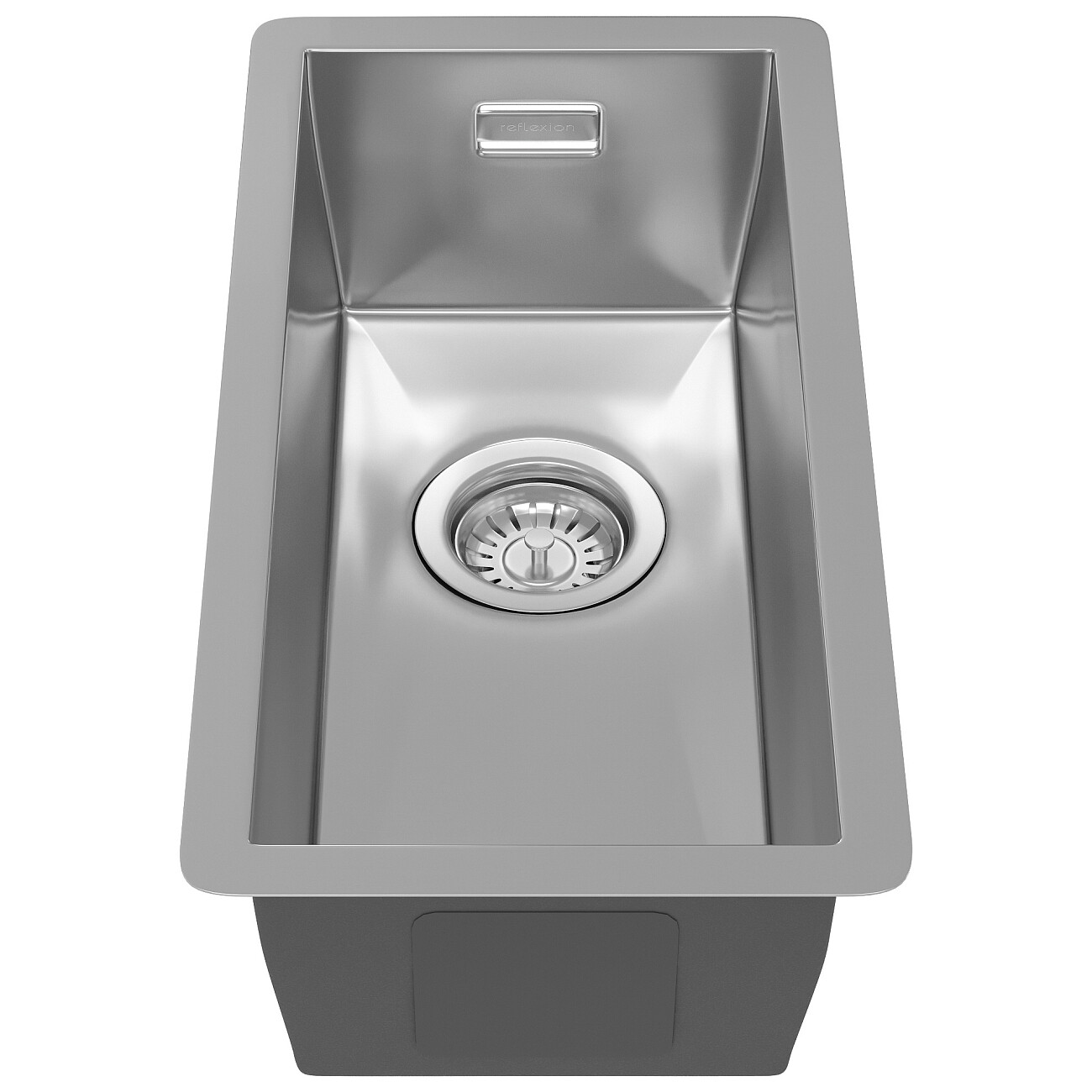 Дополнительная чаша для мойки из нержавеющей стали 44х22 см сталь Reflexion Como RX2022SS - изображение 3