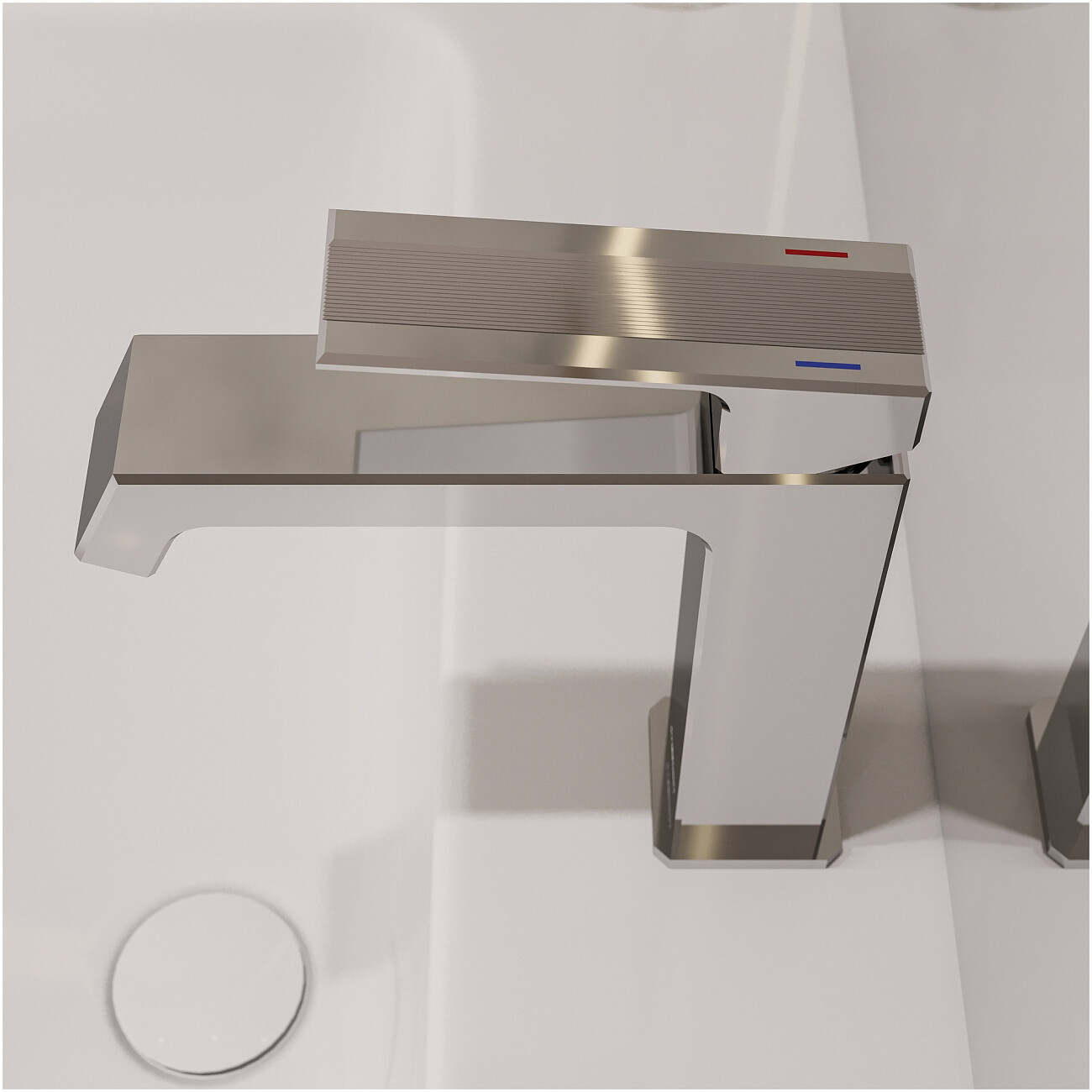 Смеситель для раковины однорычажный хром Stworki "Оденсе" S12010CR - изображение 7