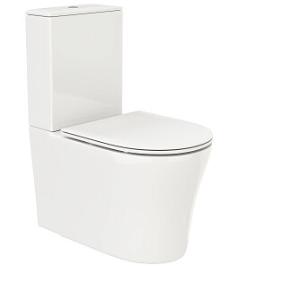 Унитаз напольный безободковый белый Cerutti SPA Santa CT8916