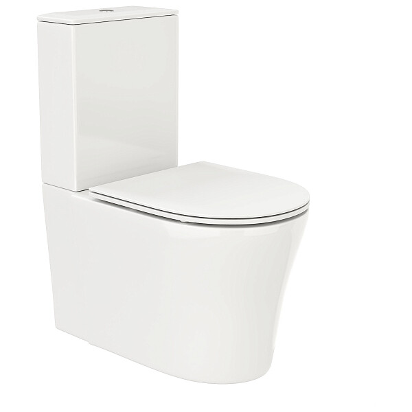 Унитаз напольный безободковый белый Cerutti SPA Santa CT8916 - изображение 1