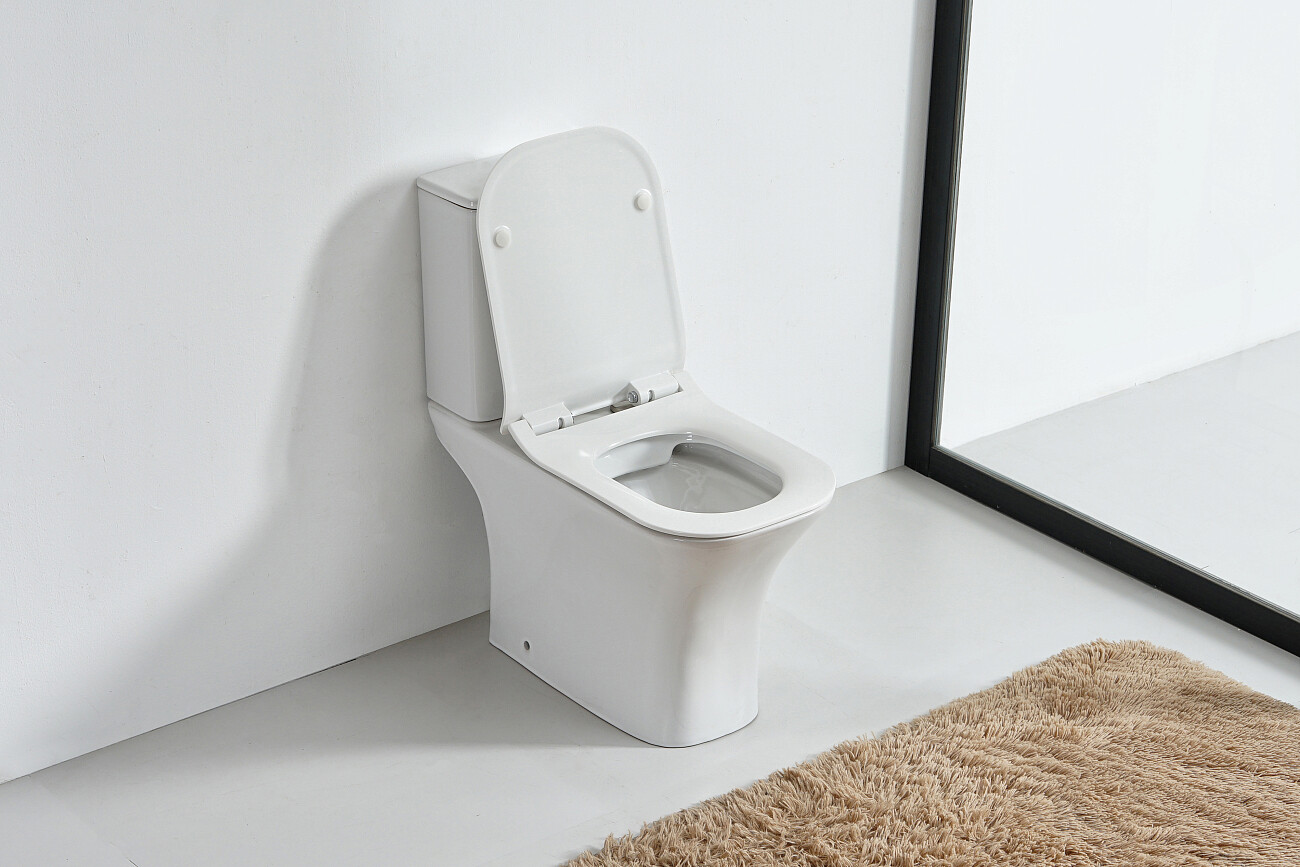 Унитаз-компакт безободковый с микролифтом белый Stworki "Монтре" MO-01un - изображение 3